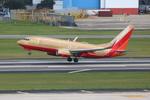 N714CB @ KTPA - SWA 737 retro zx - by FloridaMetal
