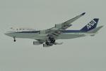 JA8957 @ LOWW - ANA 747-400