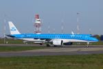 PH-NXW @ EGSH - Just landed at Norwich. - by Graham Reeve