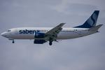 OO-SYB @ LOWW - Sabena 737-300