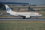 OO-SYH @ LOWW - SABENA 737-500