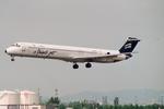 N902PJ @ LOWW - Private Jet MD83