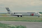 OY-KHF @ LOWW - SAS MD87