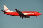 OO-LTU @ LOWW - Virgin Express 737-300