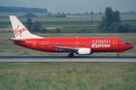 OO-VEA @ LOWW - Virgin Eypress 737-300