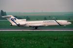 OO-CAH @ LOWW - Constellation 727-200