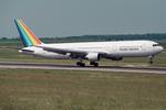 PT-TAE @ LOWW - Transbrasil 767-300
