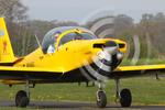 G-BUUL @ EGCV - Vintage Piper fly in, Sleap - by Chris Hall