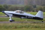 G-RVIT @ EGCV - Vintage Piper fly in, Sleap - by Chris Hall