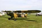 G-BJTP @ EGCV - Vintage Piper fly in, Sleap - by Chris Hall