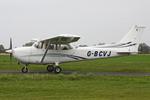 G-BCVJ @ EGCV - Vintage Piper fly in, Sleap - by Chris Hall