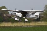 G-CCDY @ EGCV - Vintage Piper fly in, Sleap - by Chris Hall