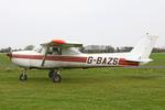 G-BAZS @ EGCV - Vintage Piper fly in, Sleap - by Chris Hall