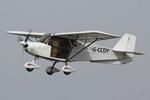 G-CCDY @ EGCV - Vintage Piper fly in, Sleap - by Chris Hall