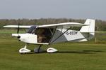 G-CCDY @ EGCV - Vintage Piper fly in, Sleap - by Chris Hall