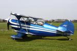 N74DC @ EGCV - Vintage Piper fly in, Sleap - by Chris Hall