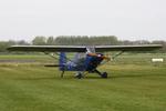 G-AFZL @ EGCV - Vintage Piper fly in, Sleap - by Chris Hall