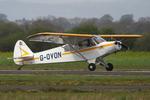 G-OVON @ EGCV - Vintage Piper fly in, Sleap - by Chris Hall