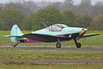 G-CCCJ @ EGCV - Vintage Piper fly in, Sleap - by Chris Hall