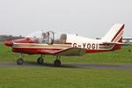 G-YOGI @ EGCV - Vintage Piper fly in, Sleap - by Chris Hall