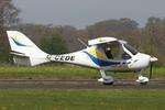 G-CEDE @ EGCV - Vintage Piper fly in, Sleap - by Chris Hall