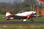 G-MUMY @ EGCV - Vintage Piper fly in, Sleap - by Chris Hall
