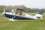 G-ZOSA @ EGCV - Vintage Piper fly in, Sleap - by Chris Hall