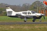 N50AY @ EGCV - Vintage Piper fly in, Sleap - by Chris Hall