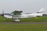 N182GC @ EGCV - Vintage Piper fly in, Sleap - by Chris Hall