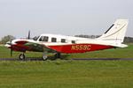 N559C @ EGCV - Vintage Piper fly in, Sleap - by Chris Hall