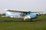 G-CEKI @ EGCV - Vintage Piper fly in, Sleap - by Chris Hall