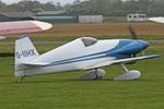 G-IIHX @ EGCV - Vintage Piper fly in, Sleap - by Chris Hall