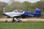 G-RVPW @ EGCV - Vintage Piper fly in, Sleap - by Chris Hall