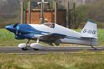 G-IIHX @ EGCV - Vintage Piper fly in, Sleap - by Chris Hall