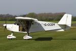 G-CCDY @ EGCV - Vintage Piper fly in, Sleap - by Chris Hall