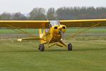 G-VCUB @ EGCV - Vintage Piper fly in, Sleap - by Chris Hall
