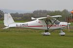 G-CMEE @ EGCV - Vintage Piper fly in, Sleap - by Chris Hall