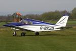G-BXJD @ EGCV - Vintage Piper fly in, Sleap - by Chris Hall
