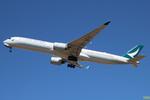 B-LXE @ NZCH - CX126 to HKG - by BillMallinson