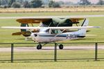 G-BKGW @ EGSU - G-BKGW1981 Reims Cessna F152 Duxford