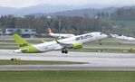 YL-ABJ @ LSZH - Airbus A220-371 - by Mark Pasqualino