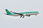 EI-EAV @ KORD - A333 Aer Lingus Airbus A330-302 EI-EAV 10C approach KORD - by Mark Kalfas