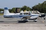N5879L @ KCGC - Grumman American AA-5