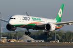 B-17883 @ LOWW - Eva Air 787-9