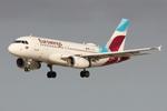 D-AGWC @ LMML - Airbus A319-132 reg D-AGWC of EuroWings landing in Malta. - by raymond
