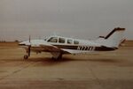 N777AB @ KADH - Beech 58