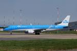 PH-EZB @ EGSH - Departing from Norwich. - by Graham Reeve