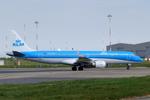 PH-EZB @ EGSH - Just landed at Norwich. - by Graham Reeve