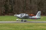 HB-HOJ @ LSPL - Lift-off for a short flight - by sparrow9