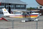 EC-DRZ @ LELL - Cessna (Reims) F172H of the FPAC Aeronautical Museum of Catalonia at the March 2025 FPAC Open Day at Sabadell Airport - by Ingo Warnecke